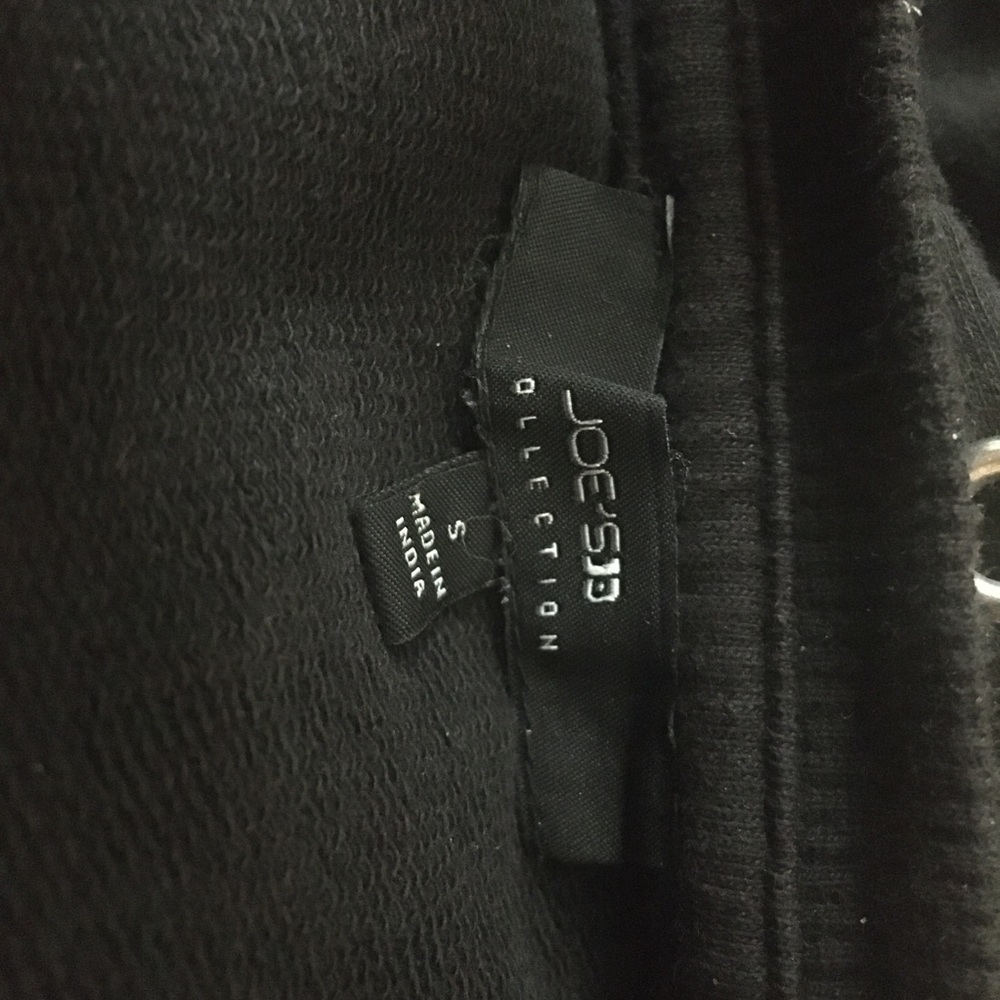 Black Rocker Distressed Sweatshirt - Picture 3 of 4